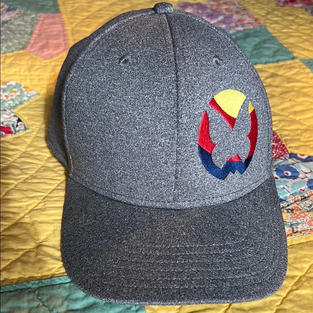 SALE 🎉 Monarch Mountain Gray Cap with Colorful Logo
